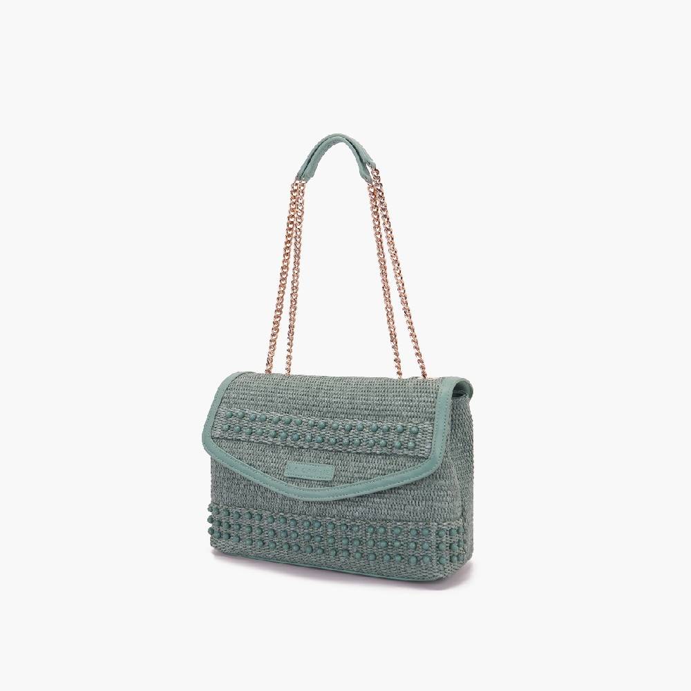 La Carrie BORSA A SPALLA MALIBU GREEN Novità