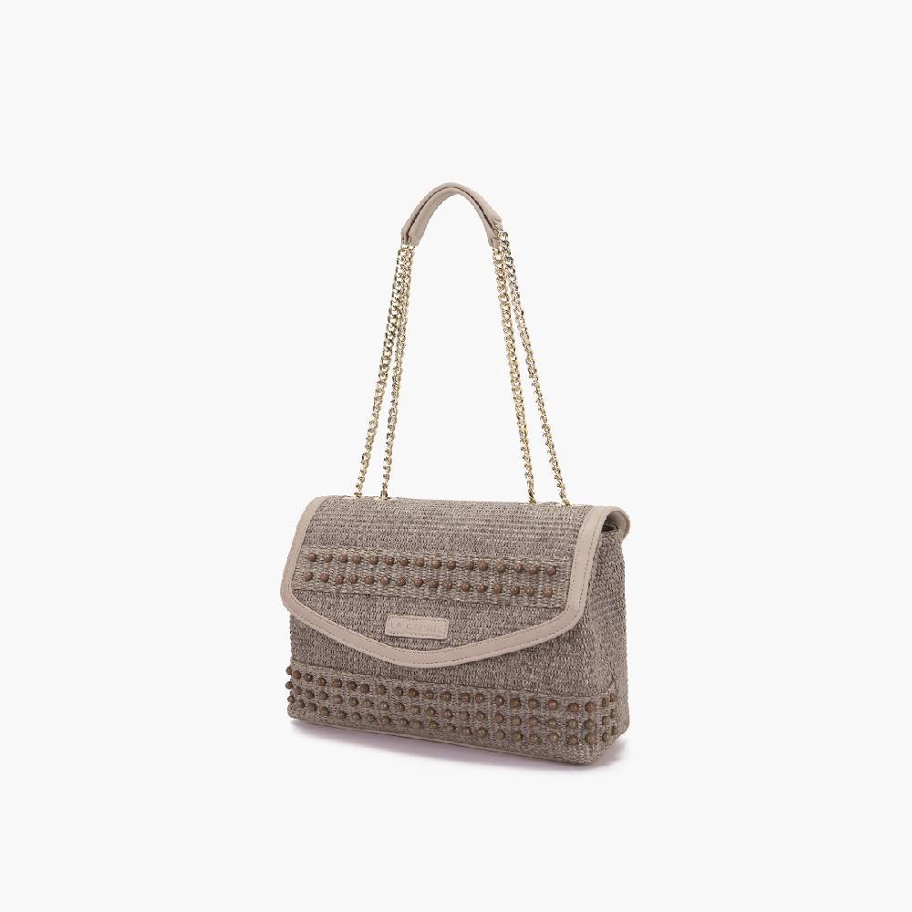 La Carrie BORSA A SPALLA MALIBU IVORY Negozio