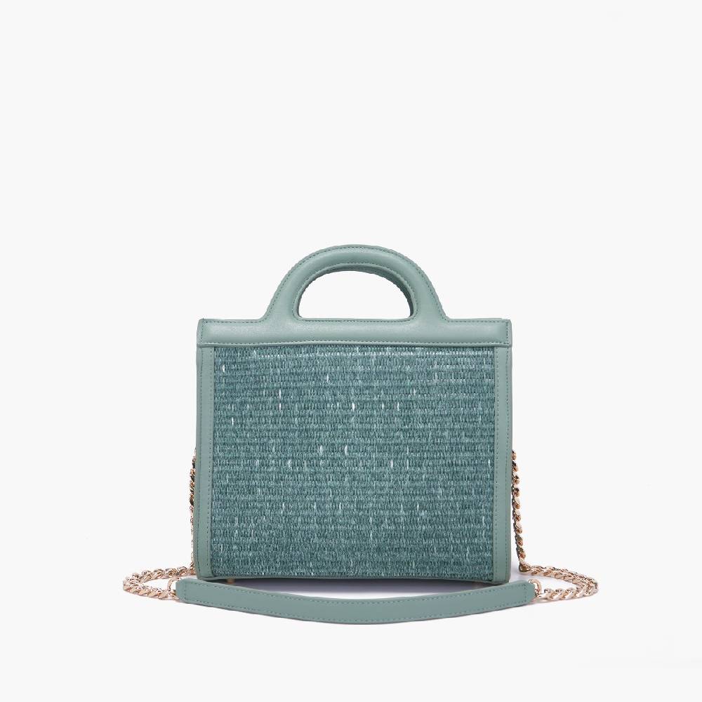 La Carrie BORSA SHOPPING MALIBU GREEN Shopping Online