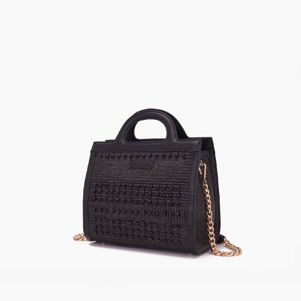 La Carrie BORSA SHOPPING MALIBU NERA Sottocosto