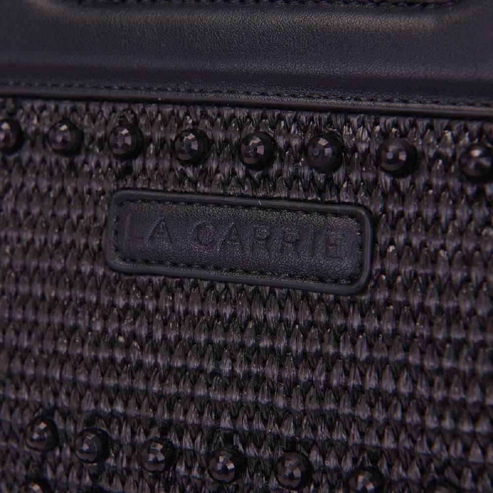 La Carrie BORSA SHOPPING MALIBU NERA Sottocosto