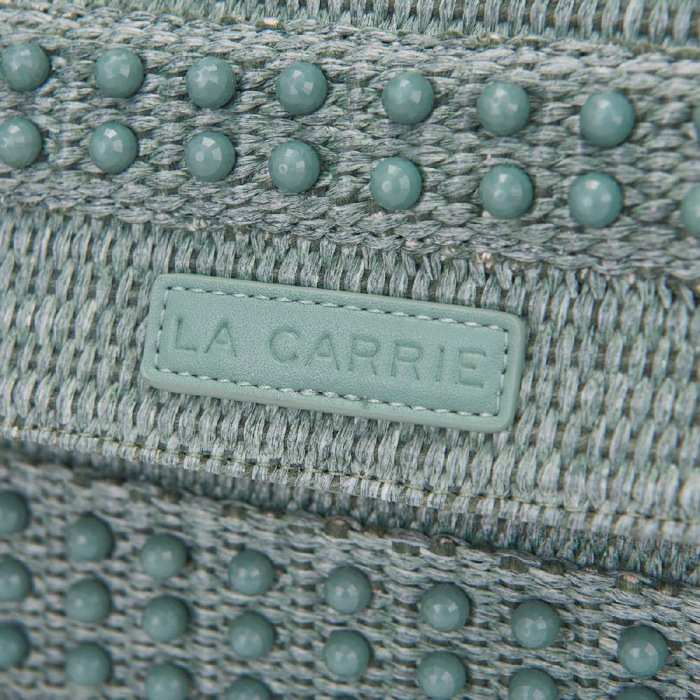 La Carrie BORSA A MANO MALIBU GREEN Presa