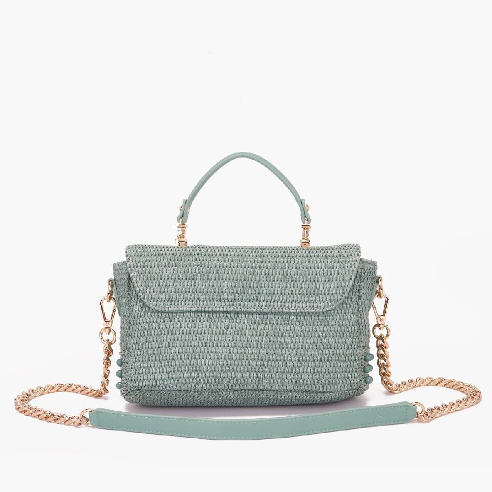 La Carrie BORSA A MANO MALIBU GREEN Presa
