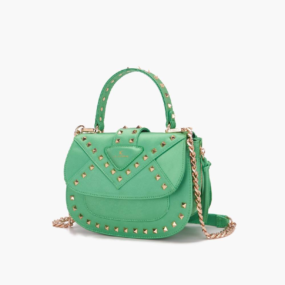 La Carrie BORSA A MANO THUNDER GREEN Offerta San Valentino