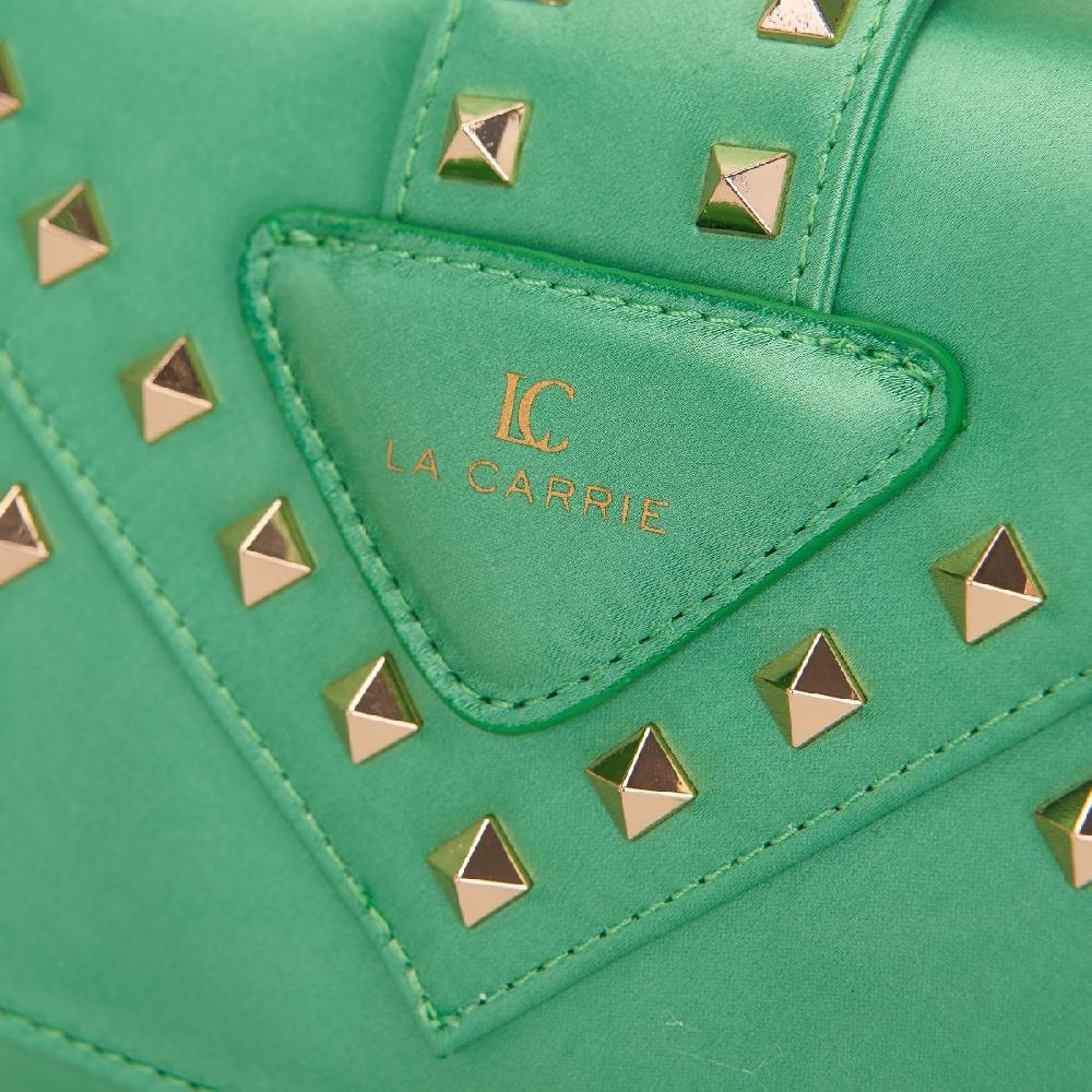 La Carrie BORSA A MANO THUNDER GREEN Offerta San Valentino