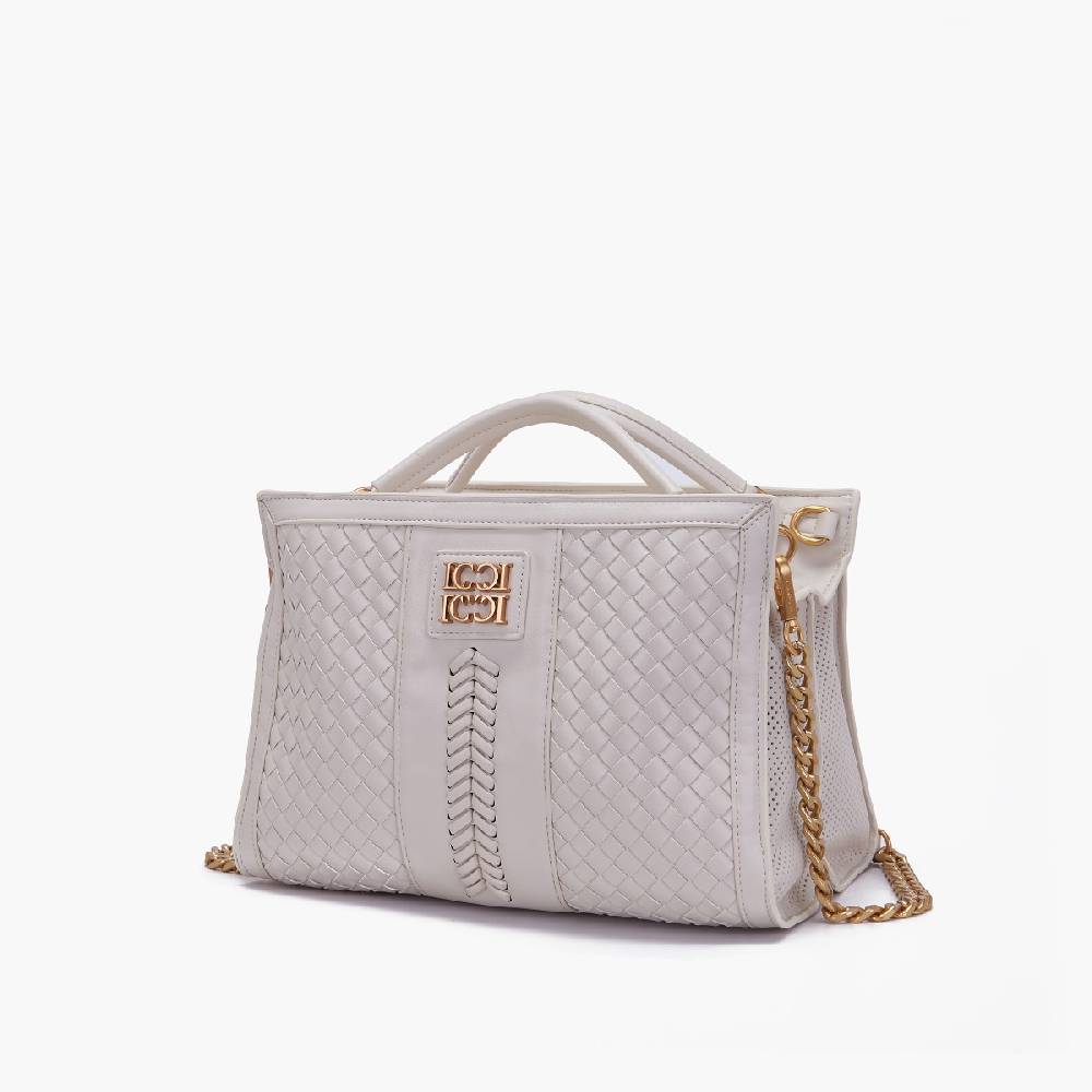 La Carrie BORSA SHOPPING PATAGONIA IVORY Vendite Flash