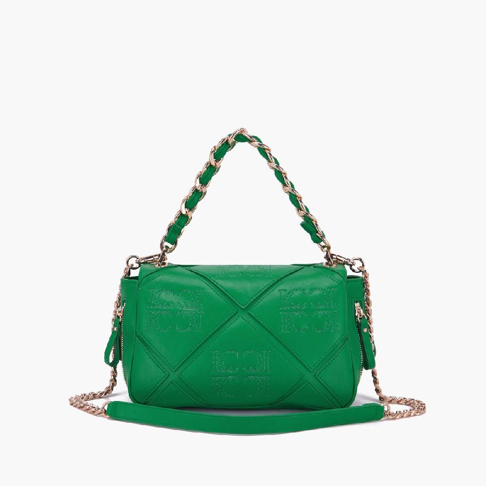 La Carrie BORSA A SPALLA PICHT DARK GREEN Online