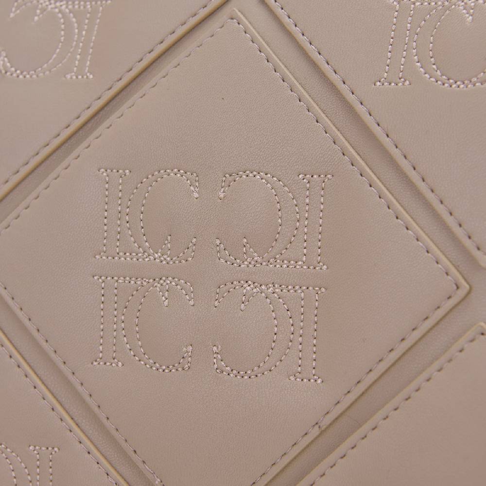 La Carrie BORSA SHOPPING PICHT TAUPE Outlet