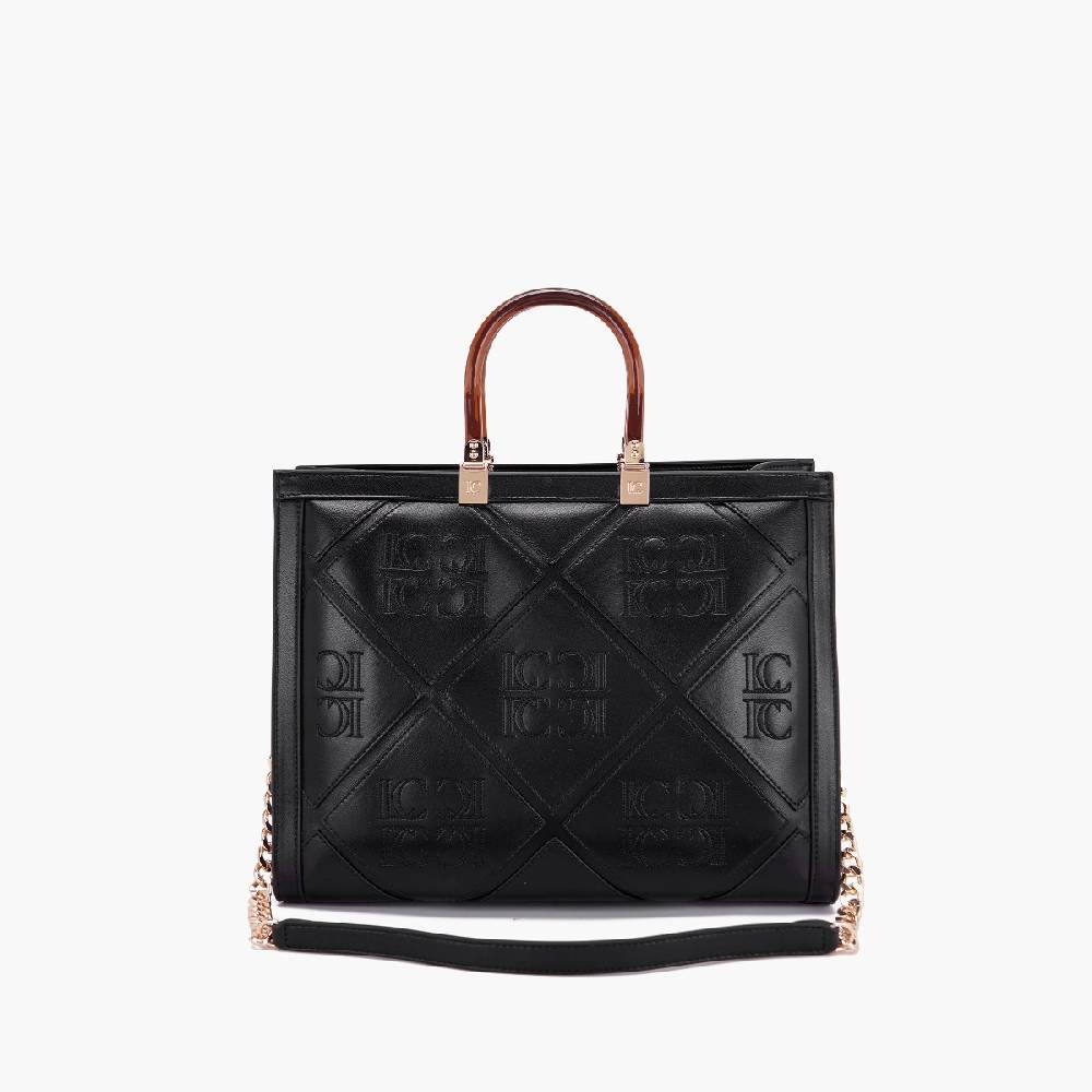 La Carrie BORSA SHOPPING PICHT NERA In Vendita