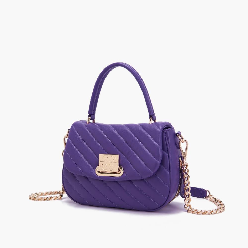 La Carrie BORSA A MANO TOUCHY VIOLET Saldi