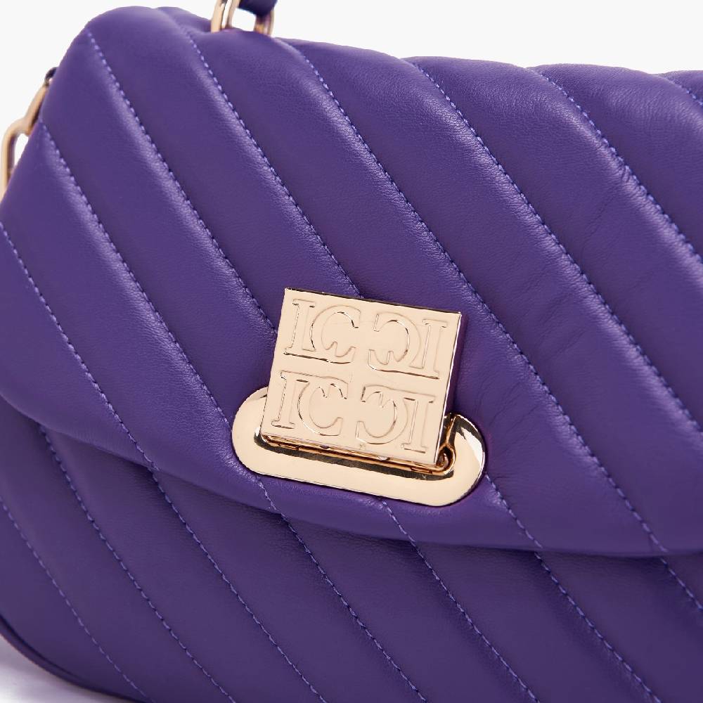 La Carrie BORSA A MANO TOUCHY VIOLET Saldi
