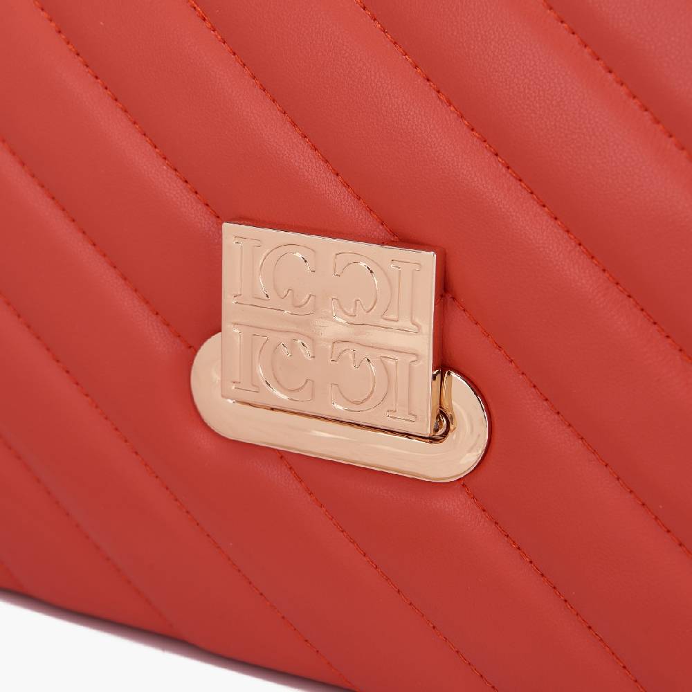 La Carrie BORSA A SPALLA TOUCHY ORANGE Vendita Calda