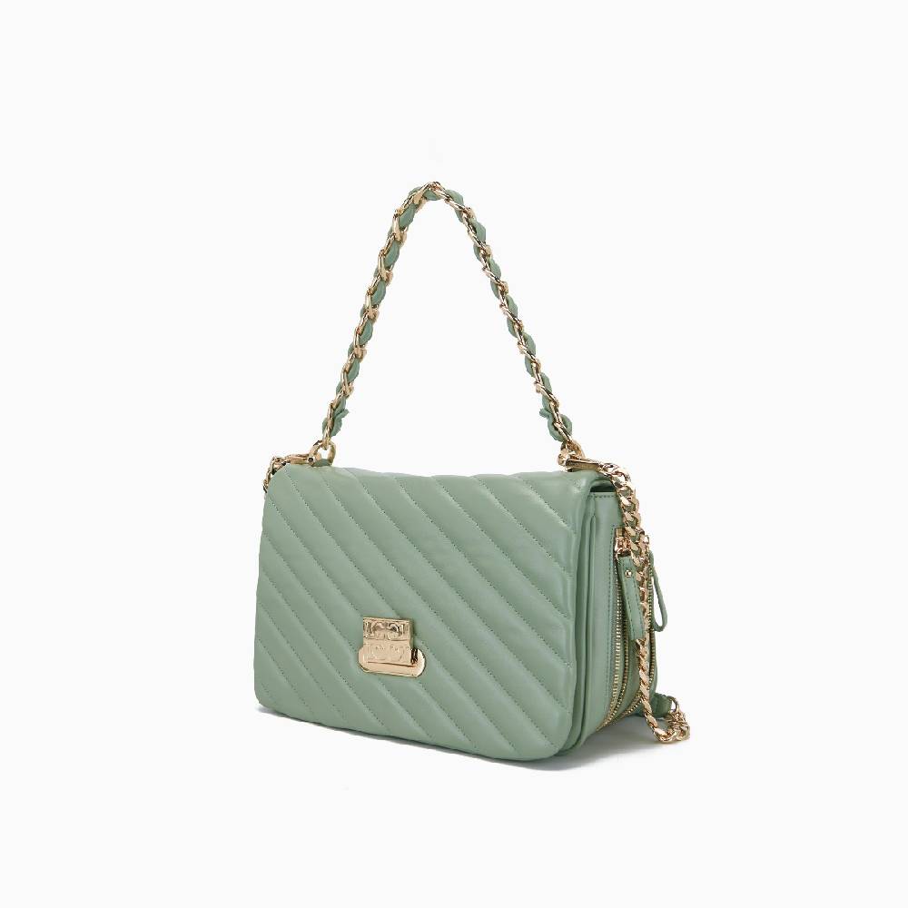 La Carrie BORSA A SPALLA TOUCHY SAGE Vendita Economica