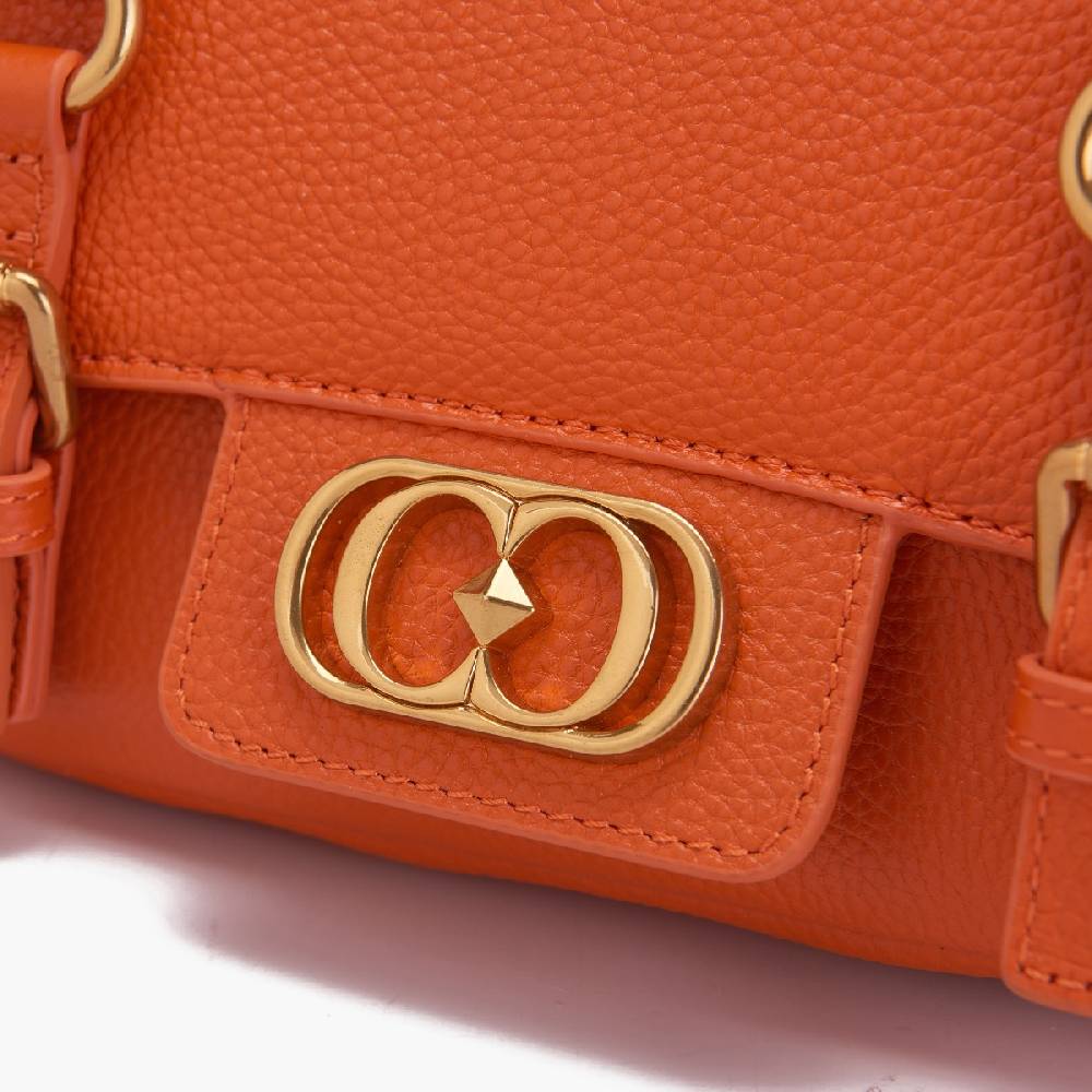 La Carrie BORSA SHOPPING ATENA ORANGE Saldi Di Fabbrica