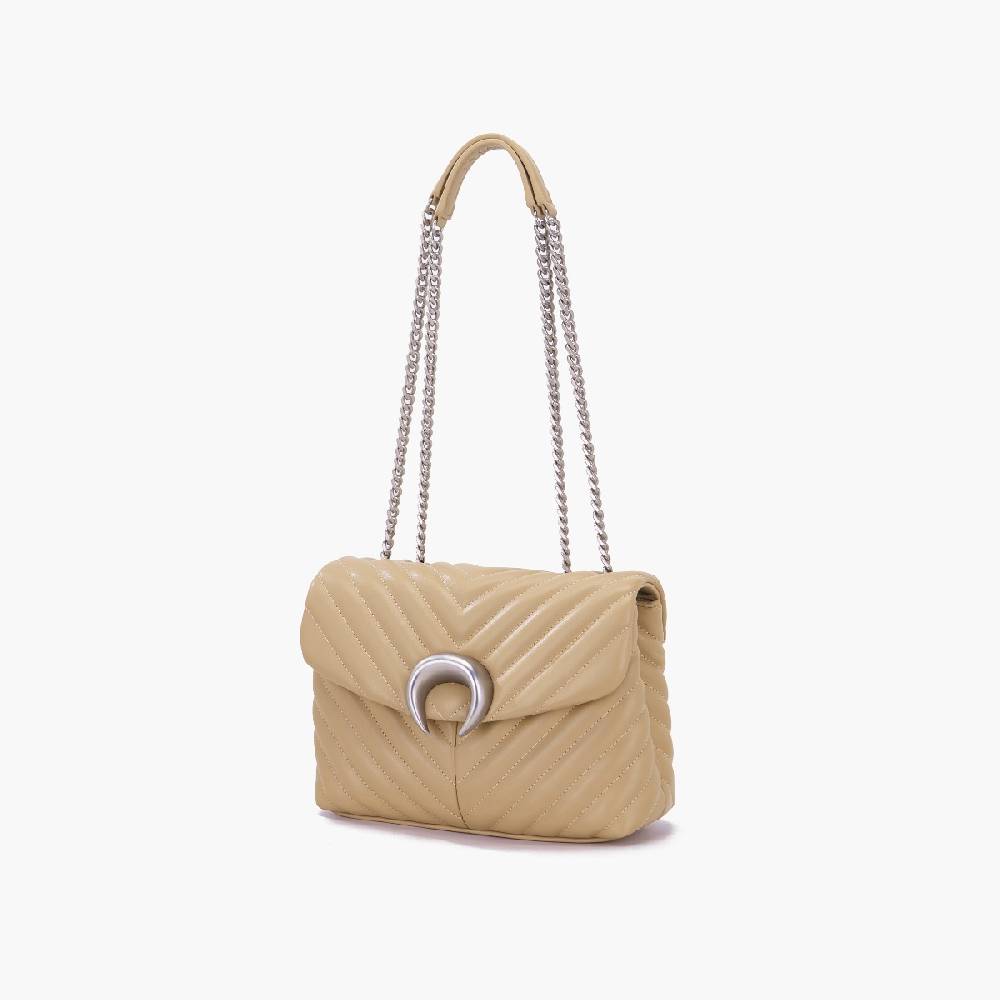 La Carrie BORSA A SPALLA MOONLIGHT TAUPE Outlet