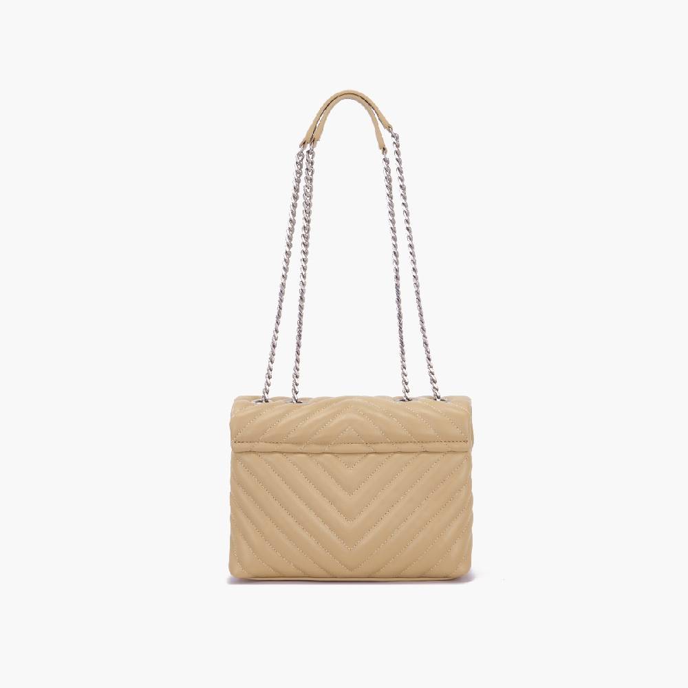 La Carrie BORSA A SPALLA MOONLIGHT TAUPE Outlet