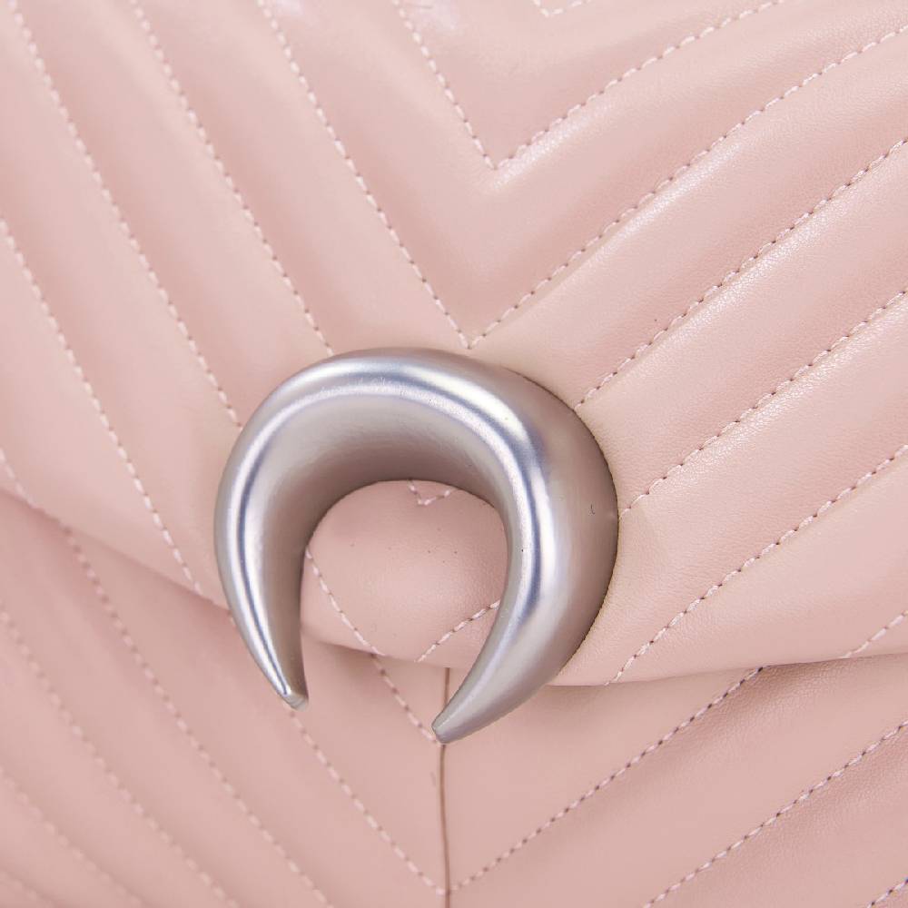 La Carrie BORSA A SPALLA MOONLIGHT PINK In Vendita
