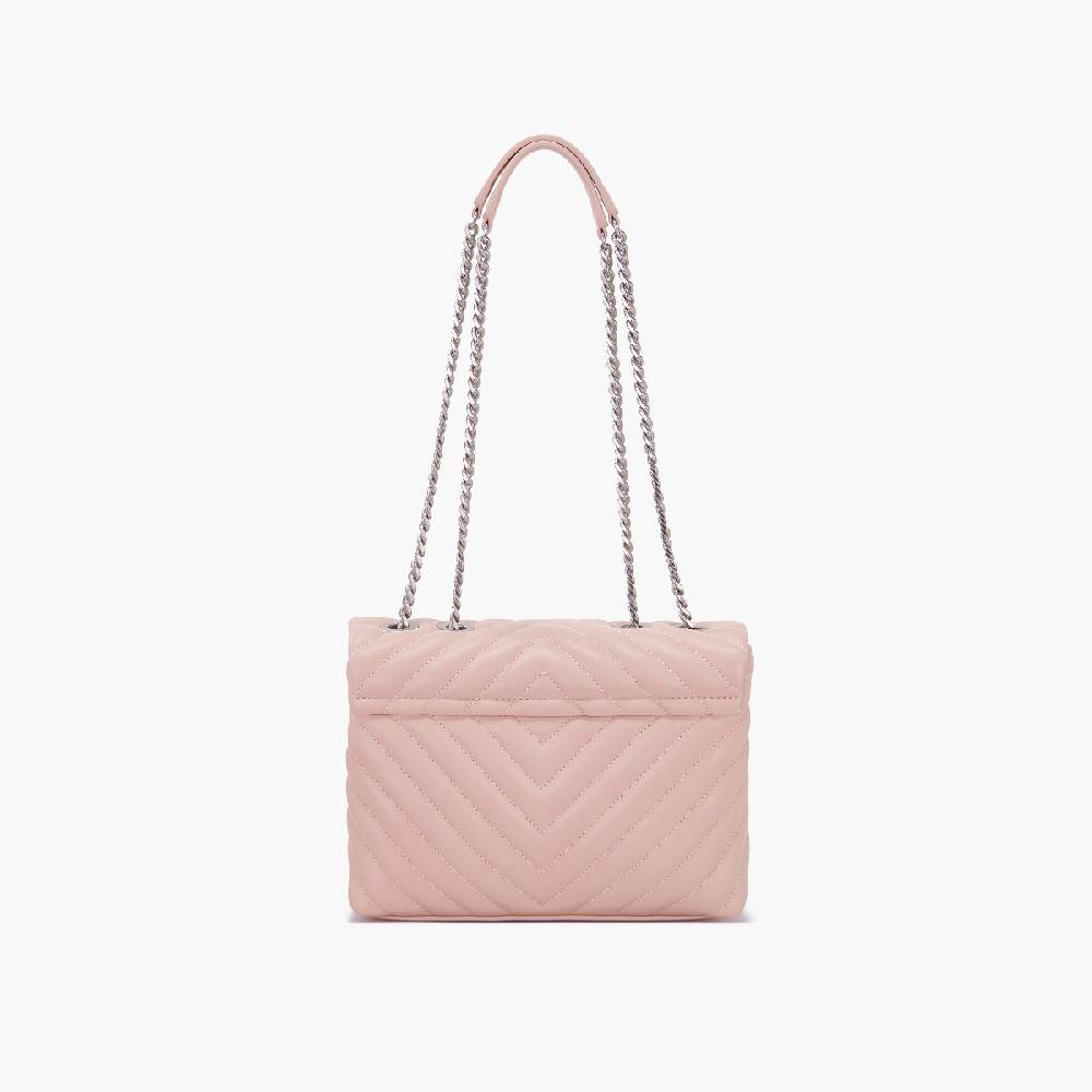 La Carrie BORSA A SPALLA MOONLIGHT PINK In Vendita