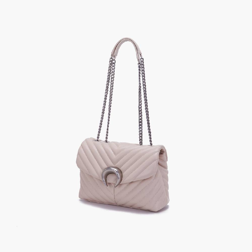 La Carrie BORSA A SPALLA MOONLIGHT IVORY Saldi