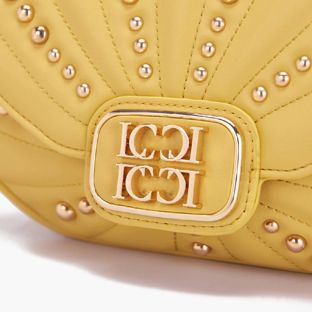 La Carrie BORSA A MANO OYSTER YELLOW I Più Venduti