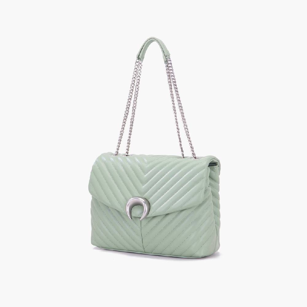 La Carrie BORSA A SPALLA MOONLIGHT SAGE In Saldo