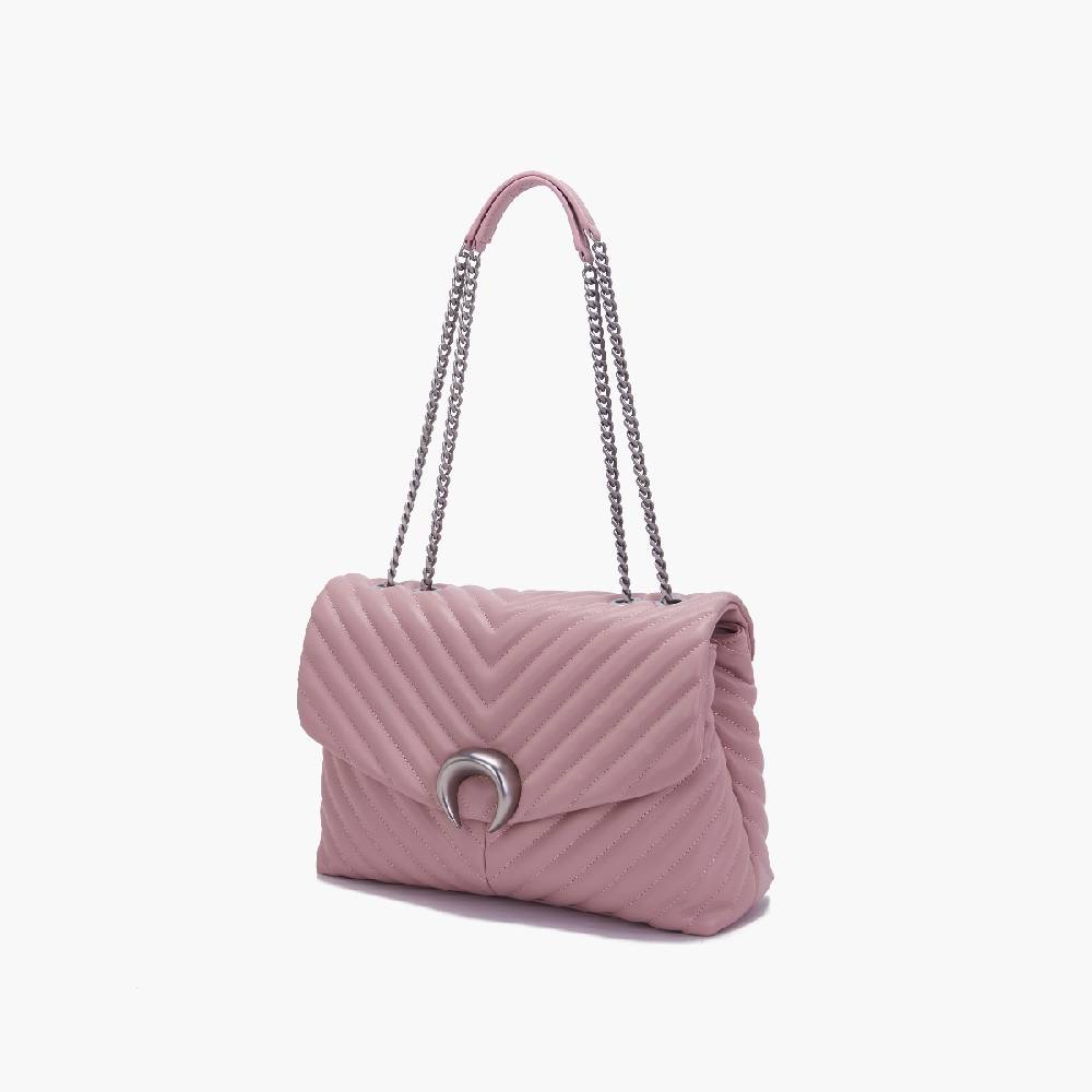 La Carrie BORSA A SPALLA MOONLIGHT PINK Moda