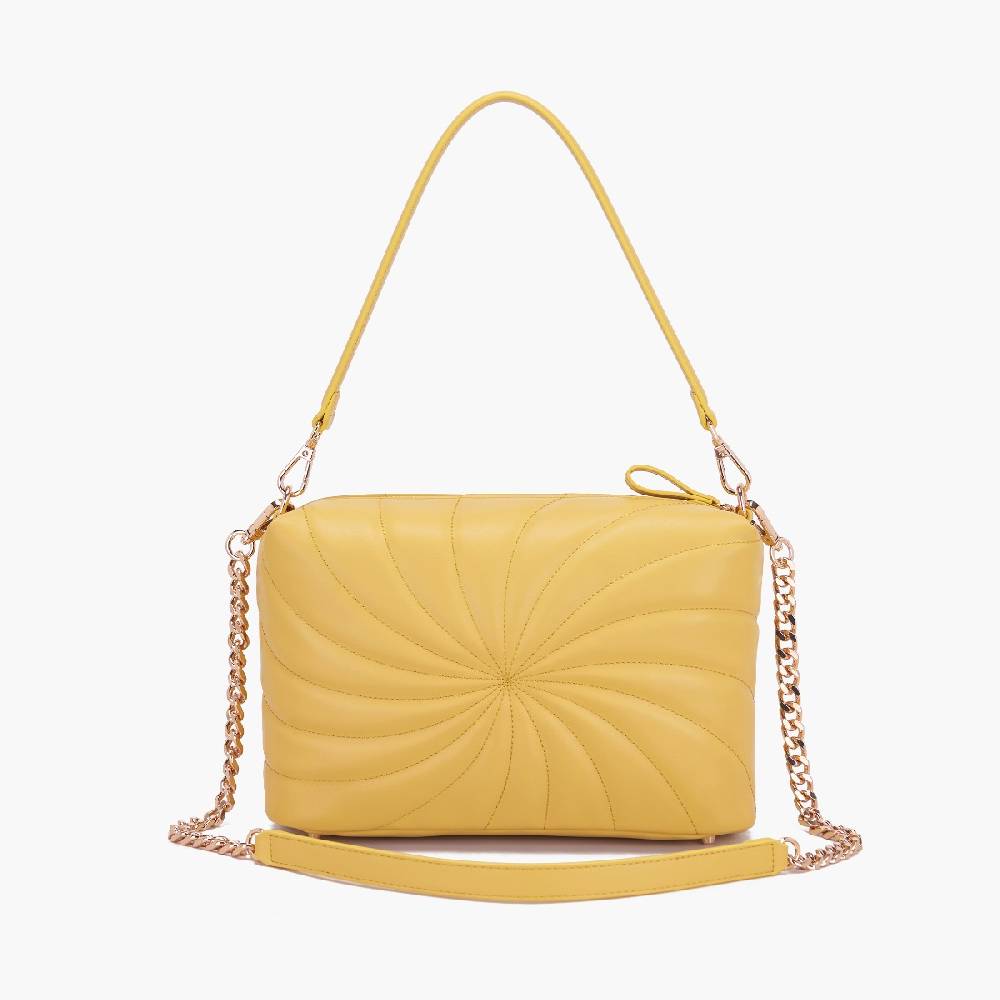 La Carrie BORSA A SPALLA OYSTER YELLOW Promozione Limitata