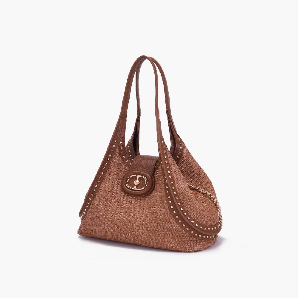 La Carrie BORSA SHOPPING ROMANTIC BRANDY Negozio