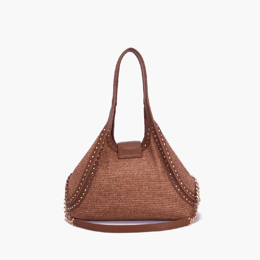 La Carrie BORSA SHOPPING ROMANTIC BRANDY Negozio