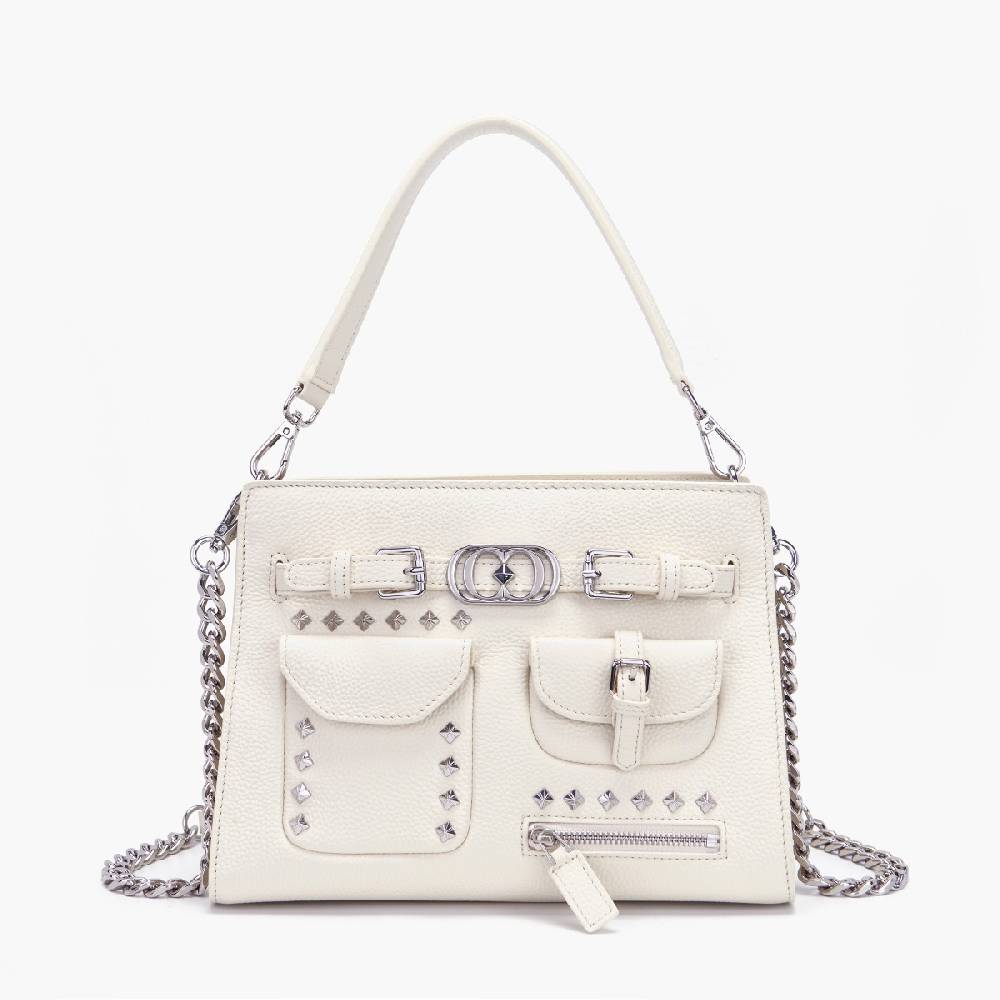 La Carrie BORSA SHOPPING ROCK IVORY 2025