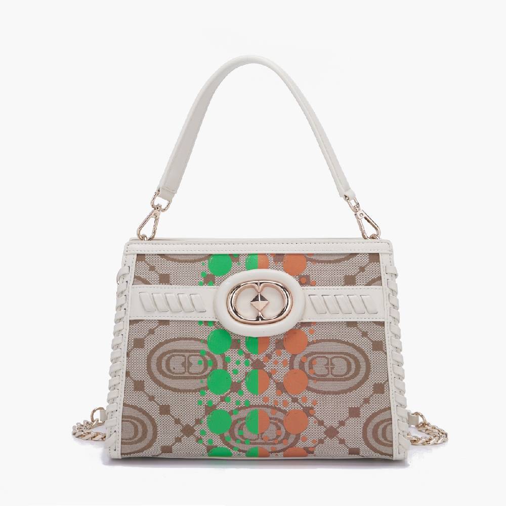La Carrie BORSA SHOPPING MONOGRAM IVORY 2025
