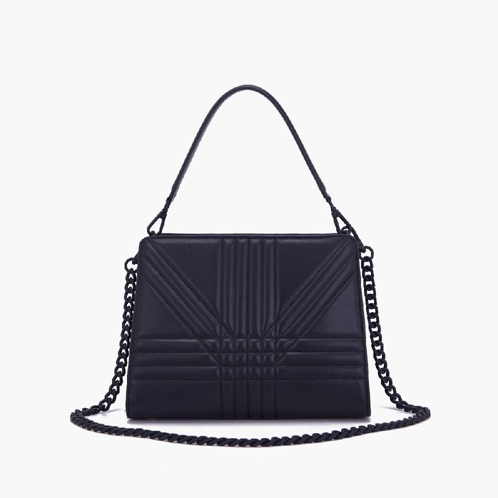 La Carrie BORSA SHOPPING GRATE NERA In Linea