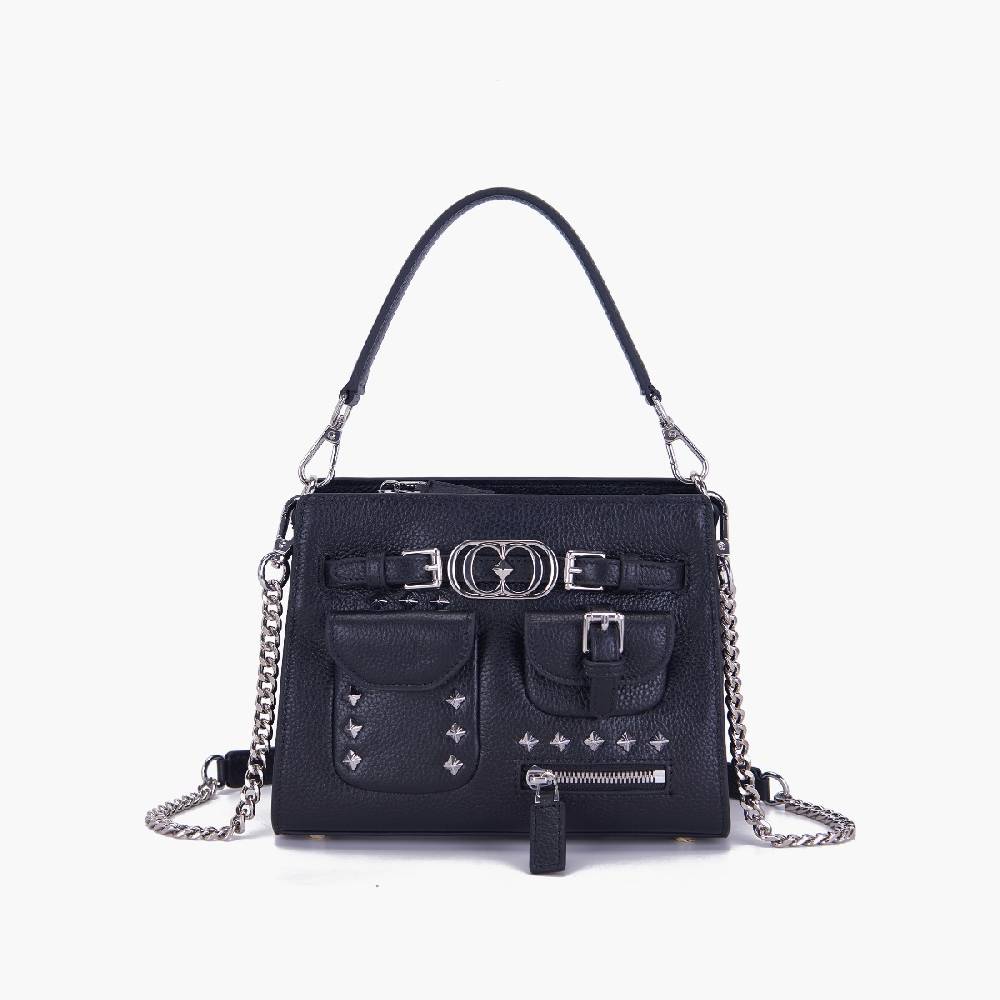 La Carrie BORSA SHOPPING ROCK NERA Vendita