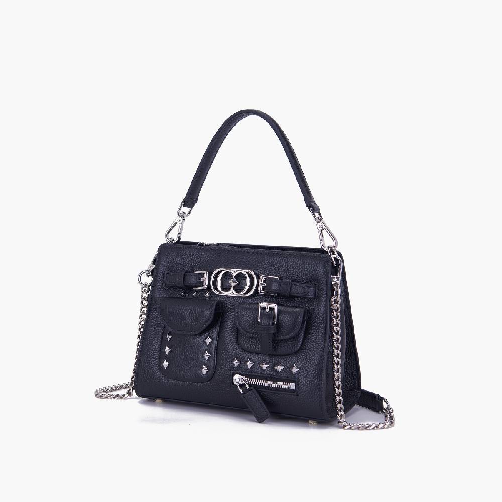 La Carrie BORSA SHOPPING ROCK NERA Vendita