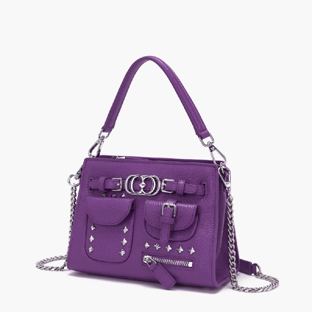 La Carrie BORSA SHOPPING ROCK VIOLET Spedizione Gratuita