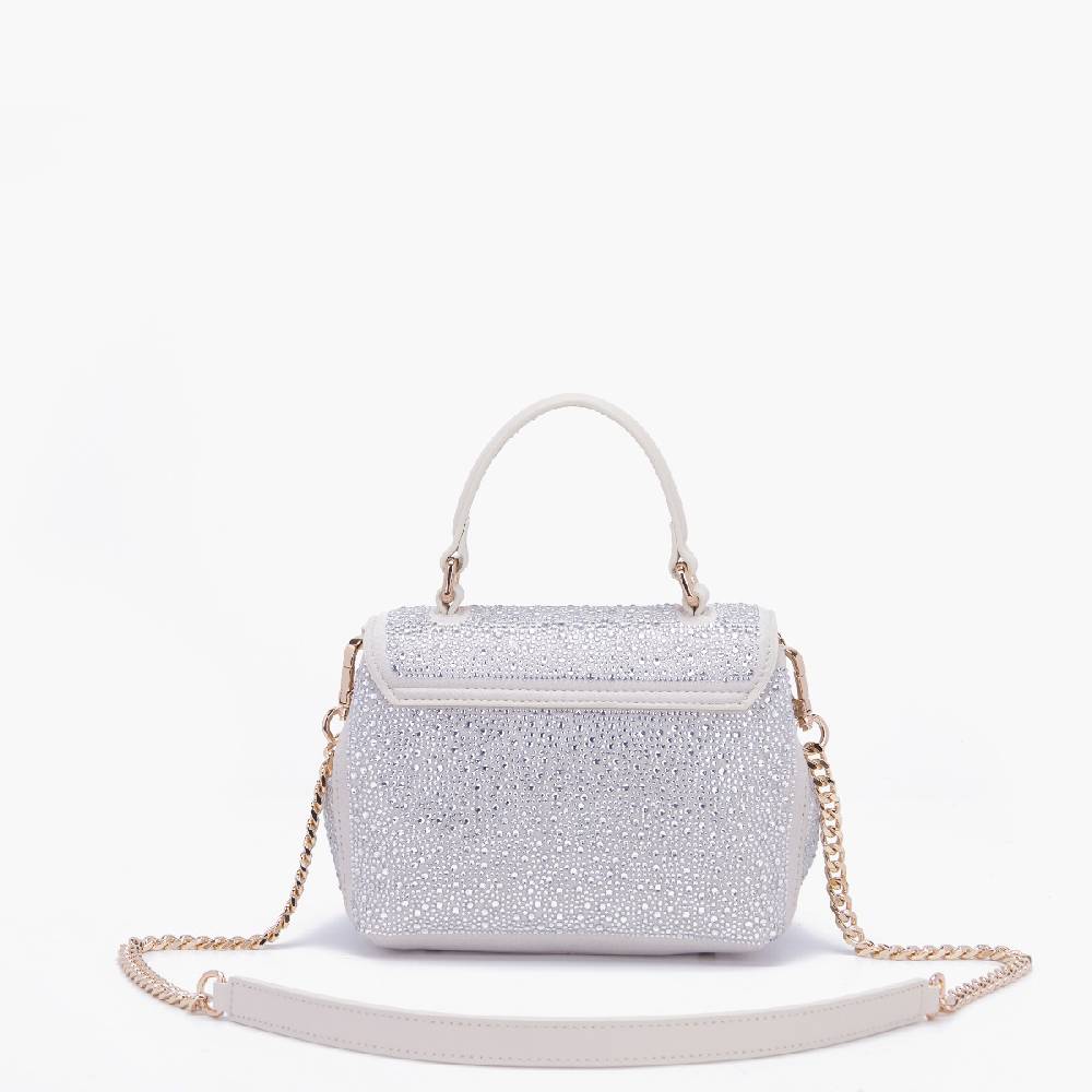 La Carrie BORSA A MANO LOGO IVORY Pezzi Unici