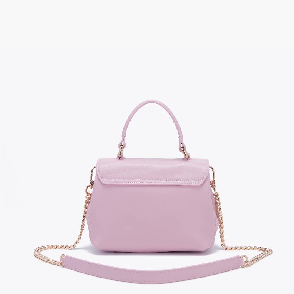 La Carrie BORSA A MANO LOGO ROSA Acquista Ora