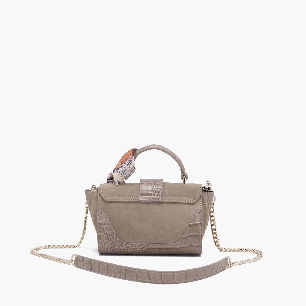 La Carrie MINI BORSA A MANO TEMPEST TAUPE Vendita Economica