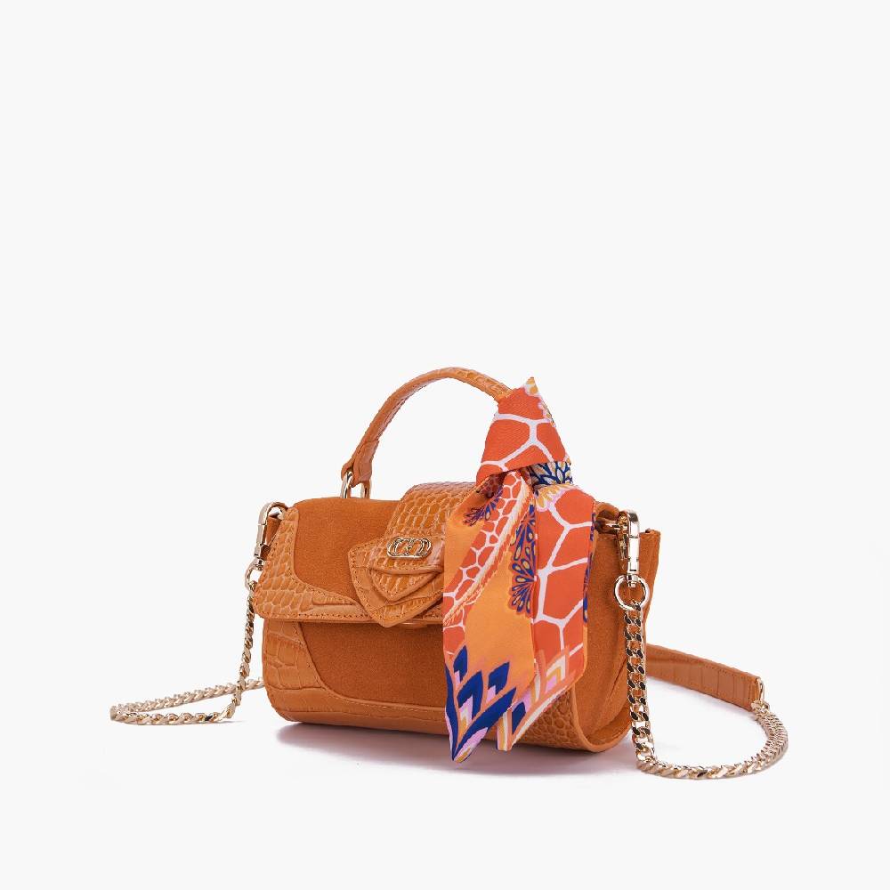 La Carrie MINI BORSA A MANO TEMPEST ARANCIONE Saldi Di Fabbrica