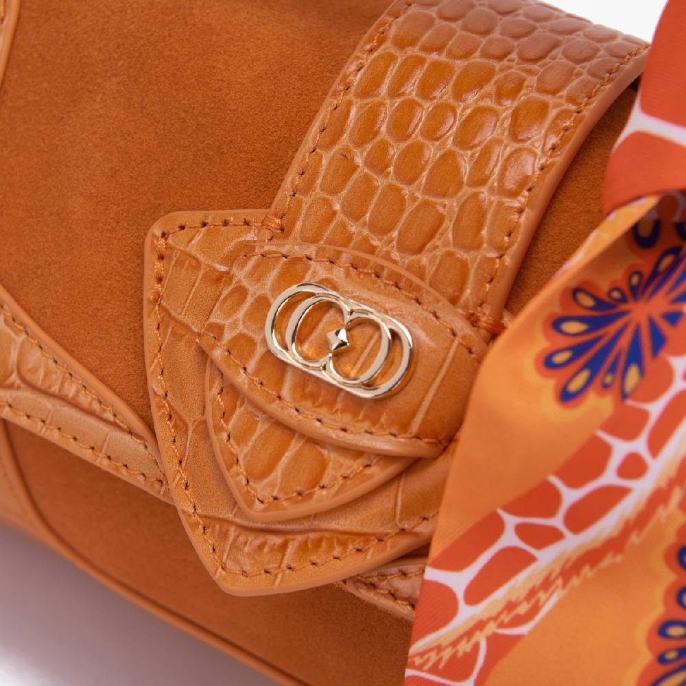 La Carrie MINI BORSA A MANO TEMPEST ARANCIONE Saldi Di Fabbrica