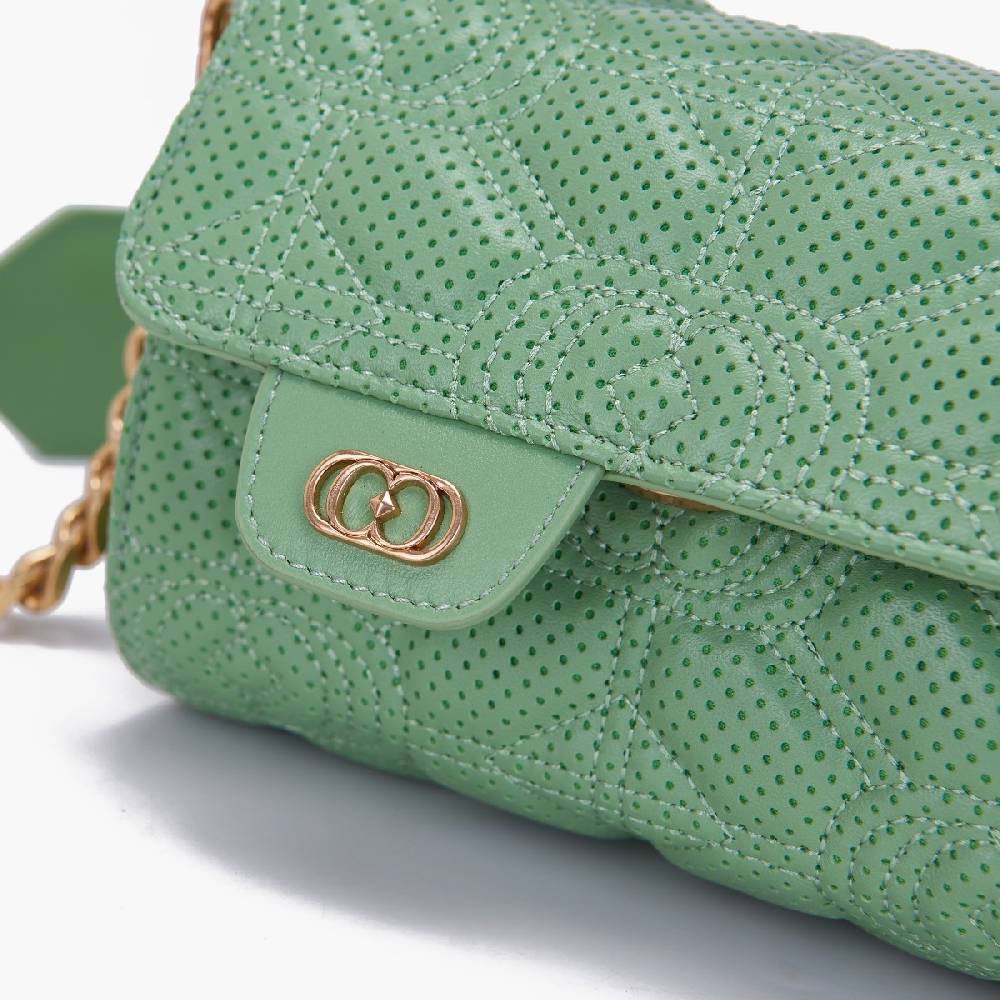 La Carrie MINI BORSA A MANO TOUCHY PISTACCHIO Vendite Flash