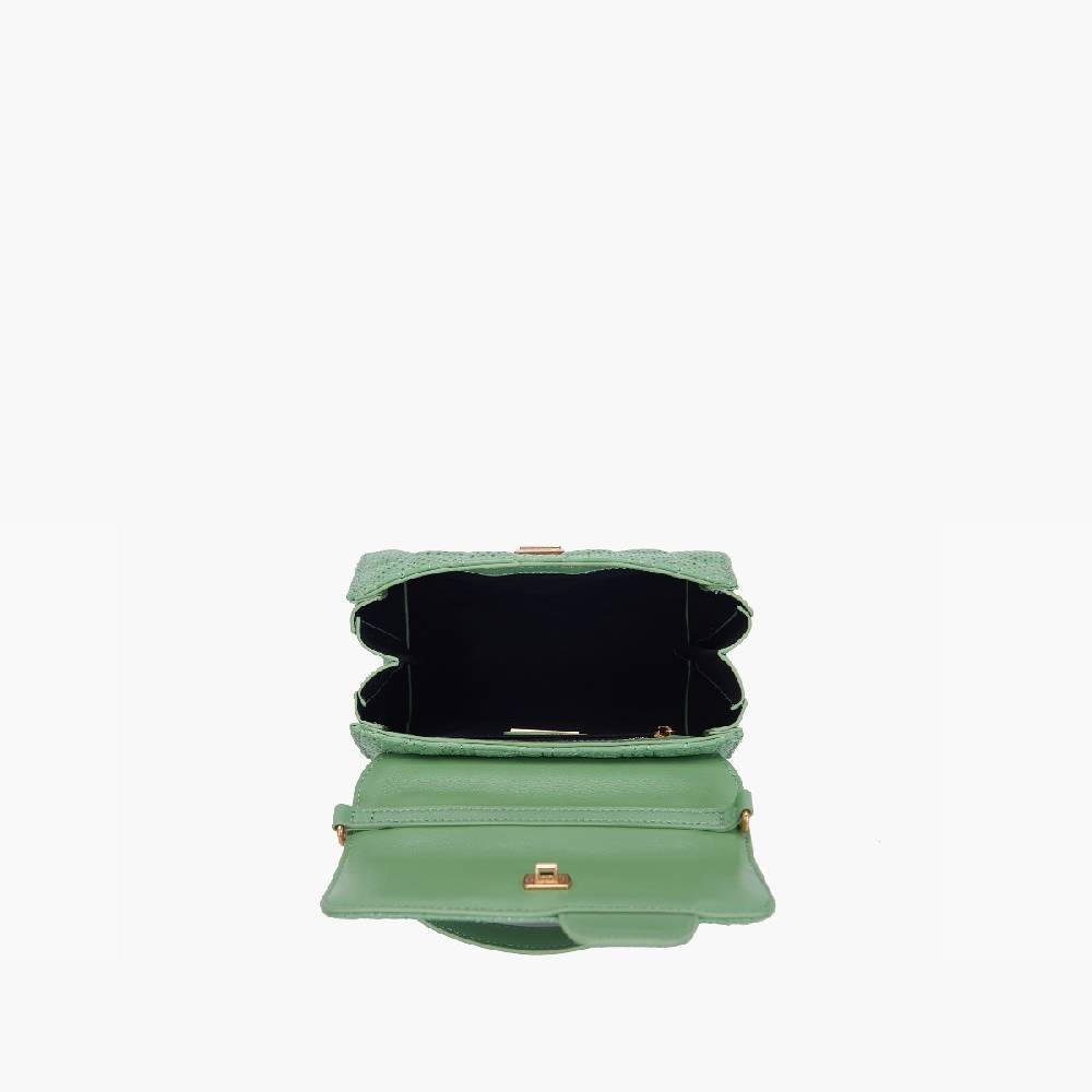 La Carrie MINI BORSA A MANO TOUCHY PISTACCHIO Vendite Flash