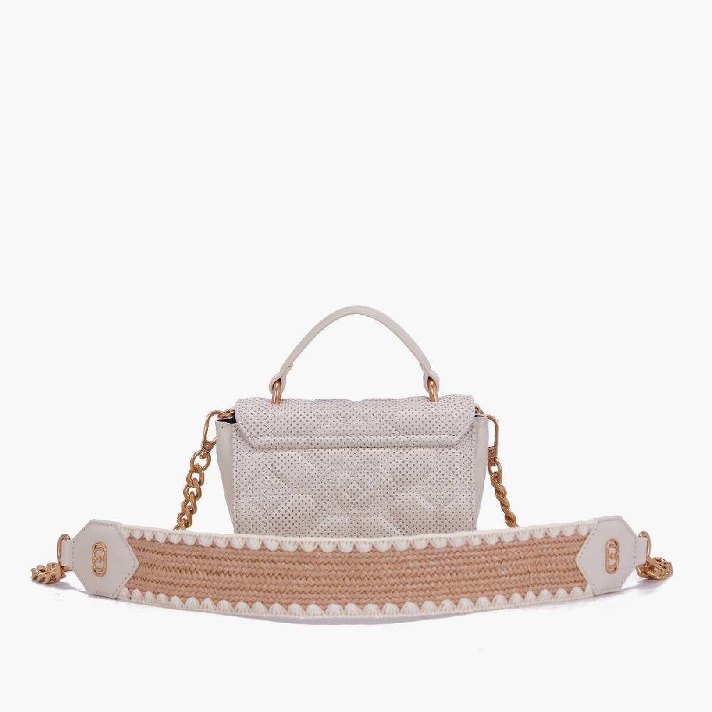 La Carrie MINI BORSA A MANO TOUCHY IVORY In Saldo