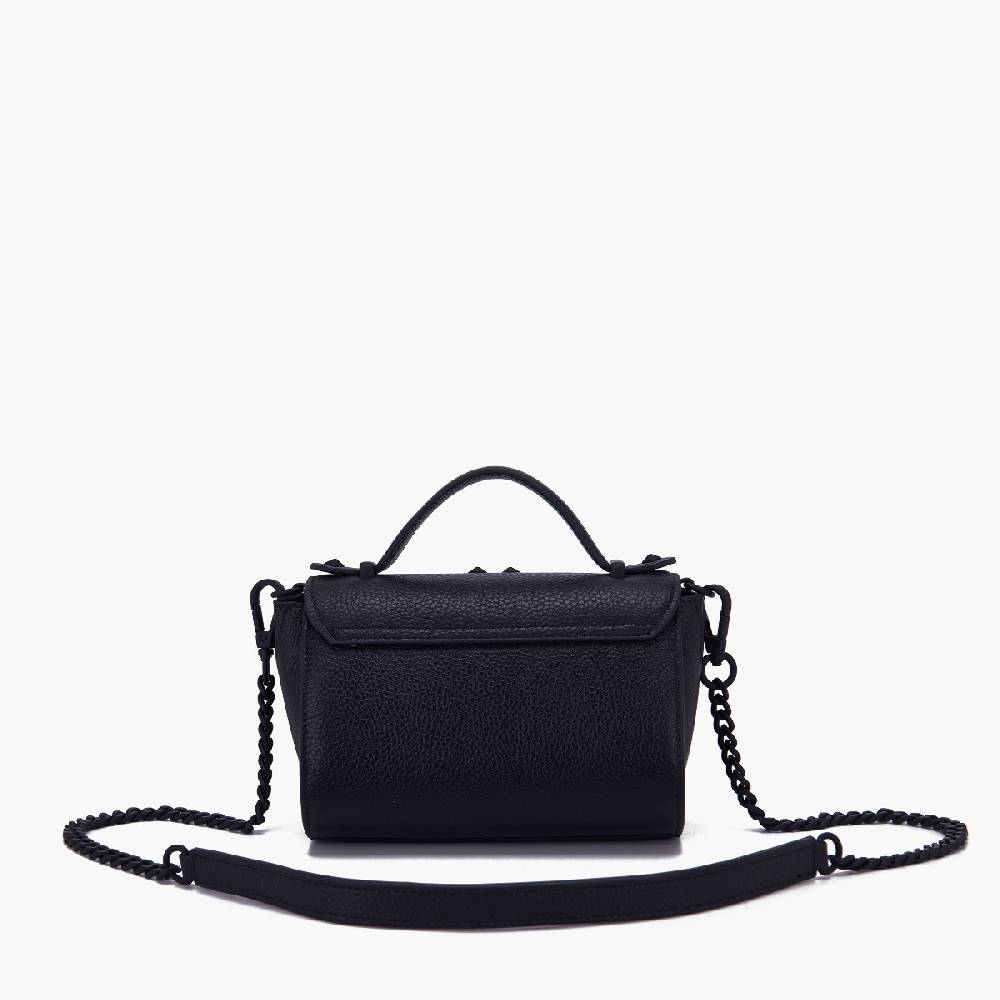 La Carrie MINI BORSA A MANO FRIVOLOUS NERA Nuova