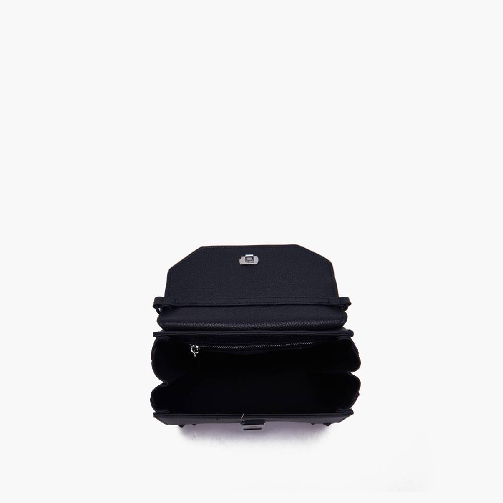 La Carrie MINI BORSA A MANO FRIVOLOUS NERA Nuova