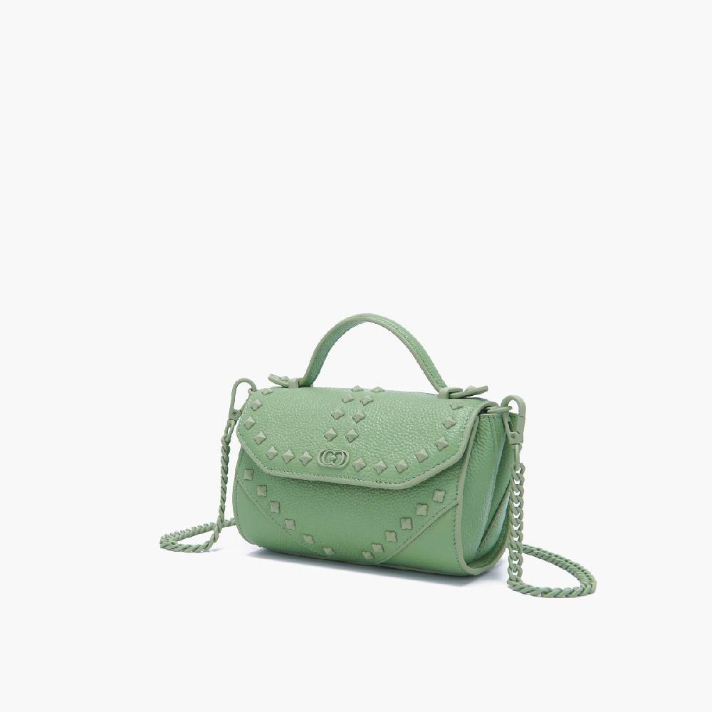 La Carrie MINI BORSA A MANO FRIVOLOUS PISTACCHIO Moda