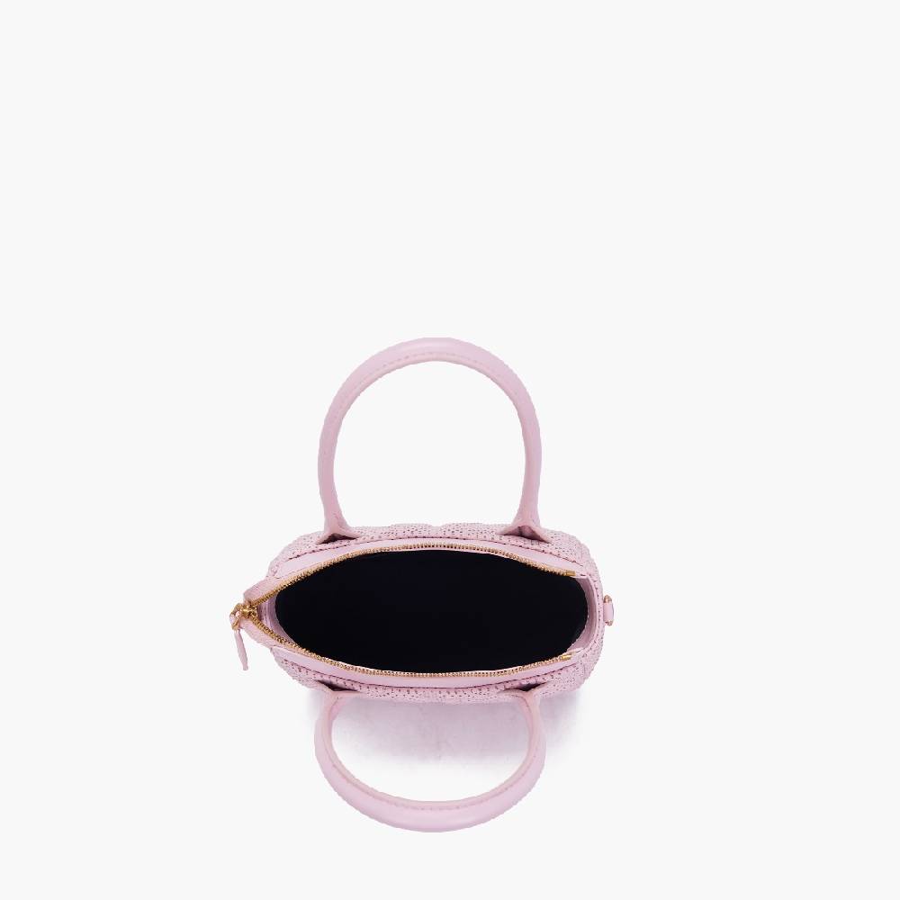 La Carrie MINI BORSA A MANO TOUCHY ROSA Nuovo