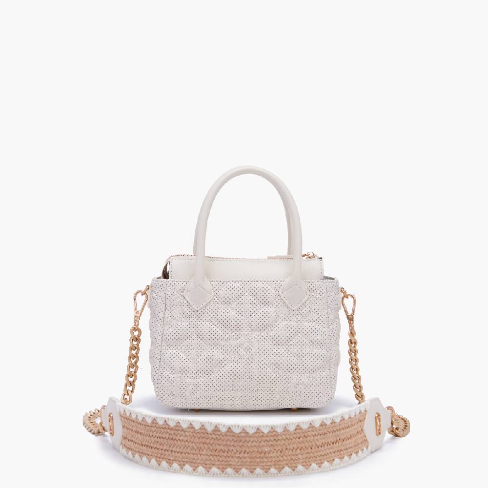 La Carrie MINI BORSA A MANO TOUCHY IVORY Qualità