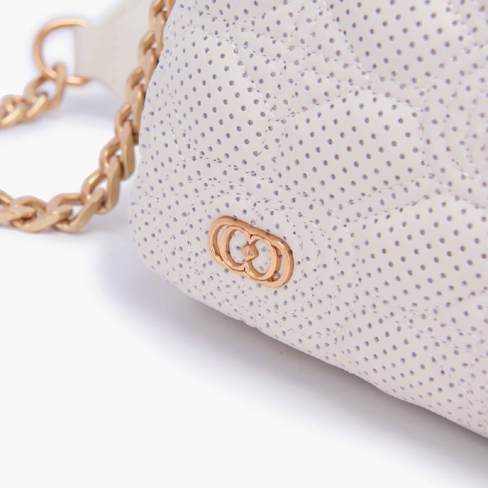 La Carrie MINI BORSA A MANO TOUCHY IVORY Qualità