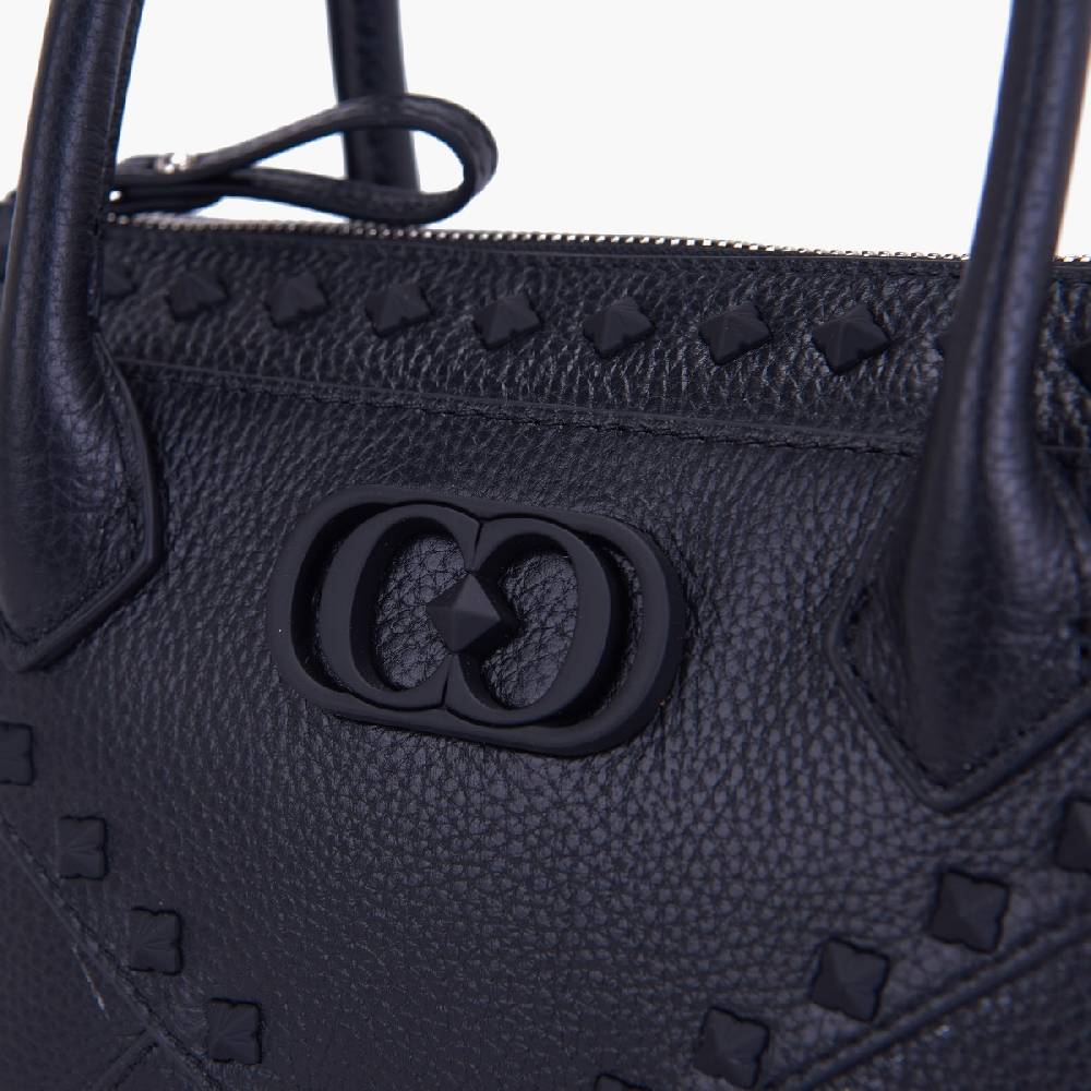 La Carrie MINI BORSA A MANO FRIVOLOUS NERA Spedizione Gratuita